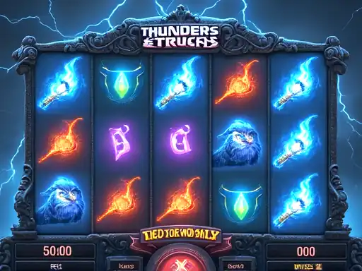 Thunderstruck II pokie artwork at Ripper Casino